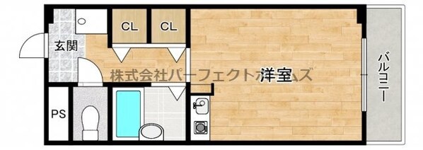 ツインビルB棟の物件間取画像